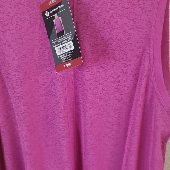 Womens Anti-odor Pink‎ Workout Tank Top - Picture 6 of 6